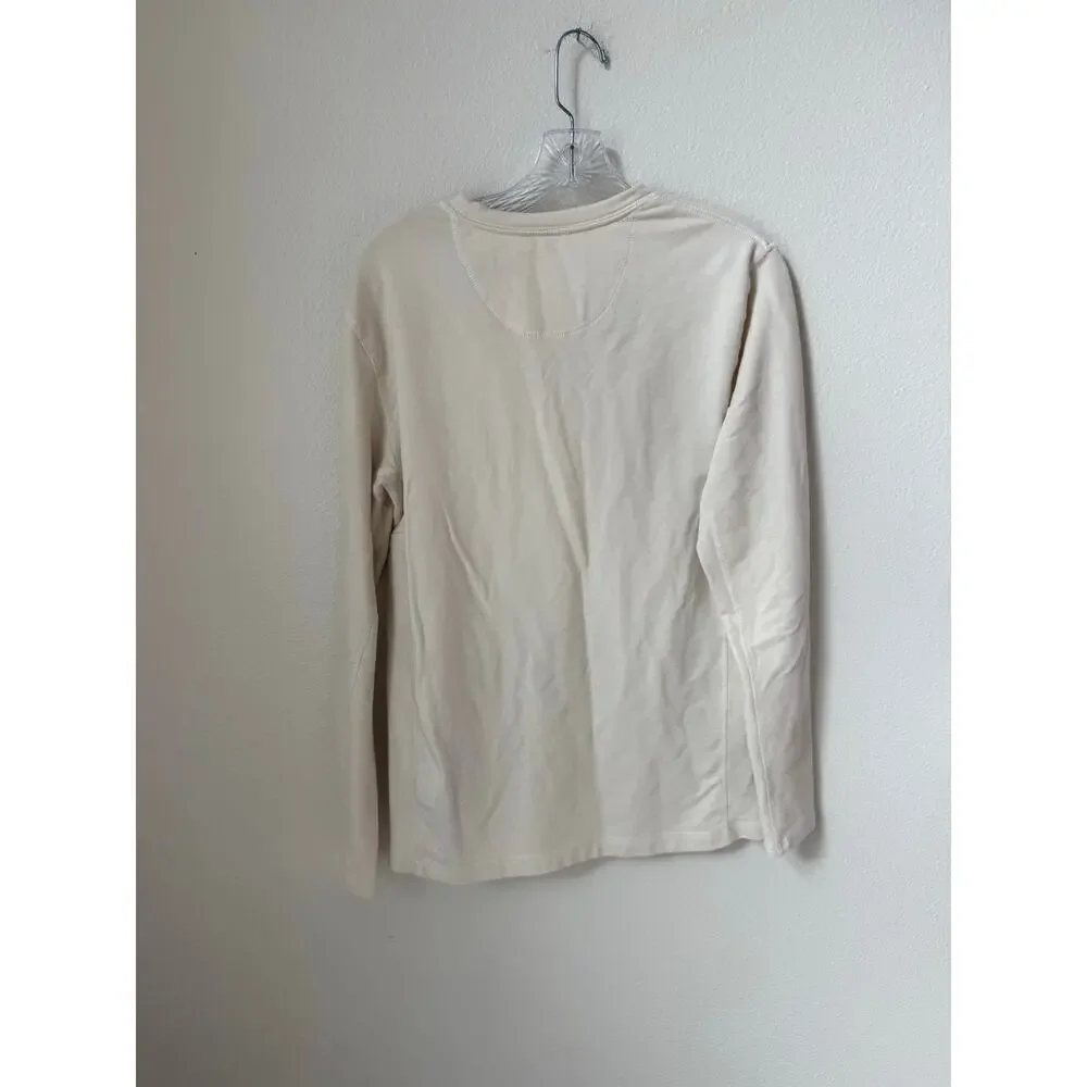 The North Face Men’s Terry Crew Neck Gardenia White Size Medium